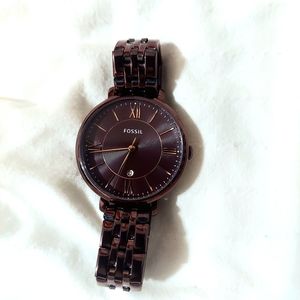 Woman Fossil Watch